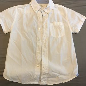 Boys short sleeve dress shirt Crewcuts sz 4/5